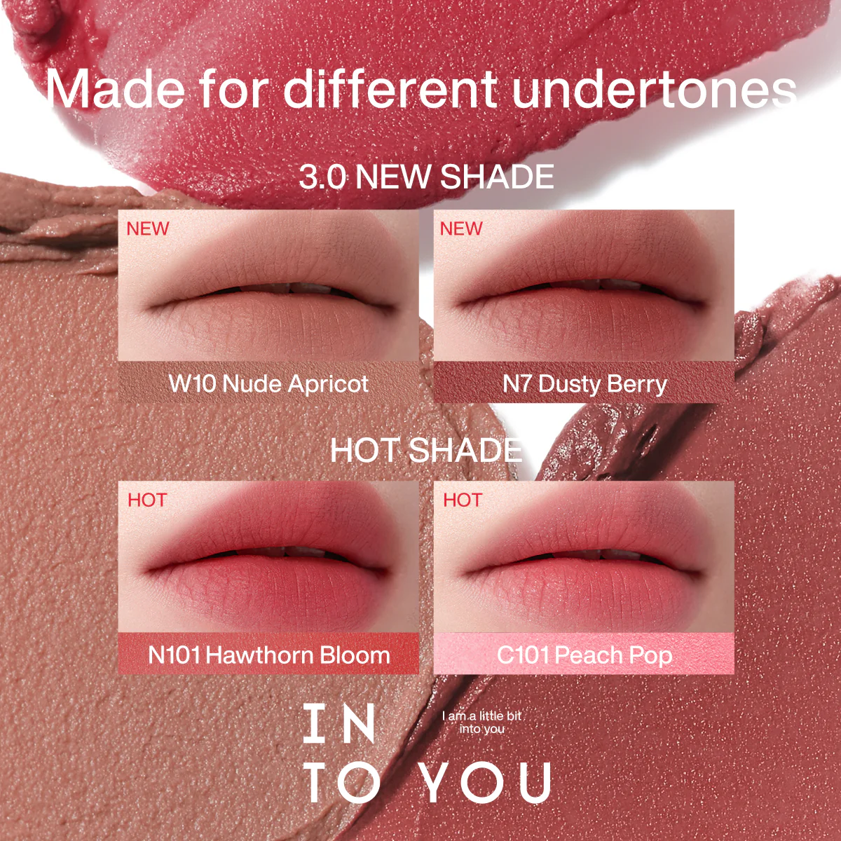 INTO YOU Airy Lip Cheek Mud - Image 57