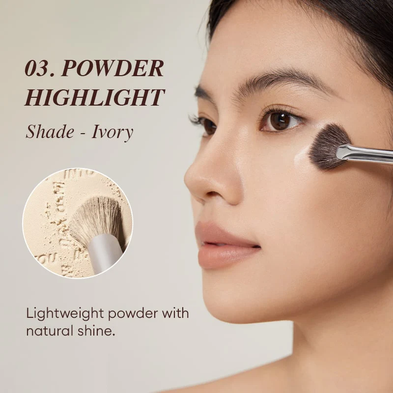 INTO YOU Highlight  Contour Trio Palette - Image 8