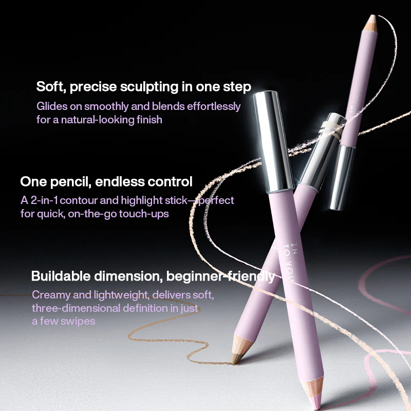 INTO YOU Nude Sculpting Contour & Highlight Duo Pencil - Image 3