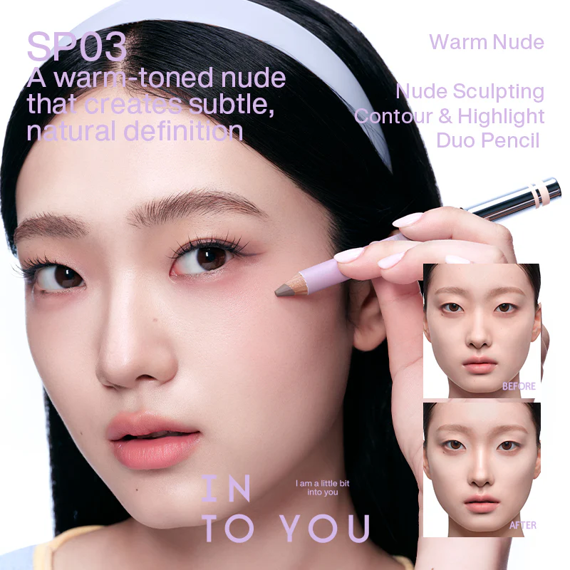INTO YOU Nude Sculpting Contour & Highlight Duo Pencil - Image 6
