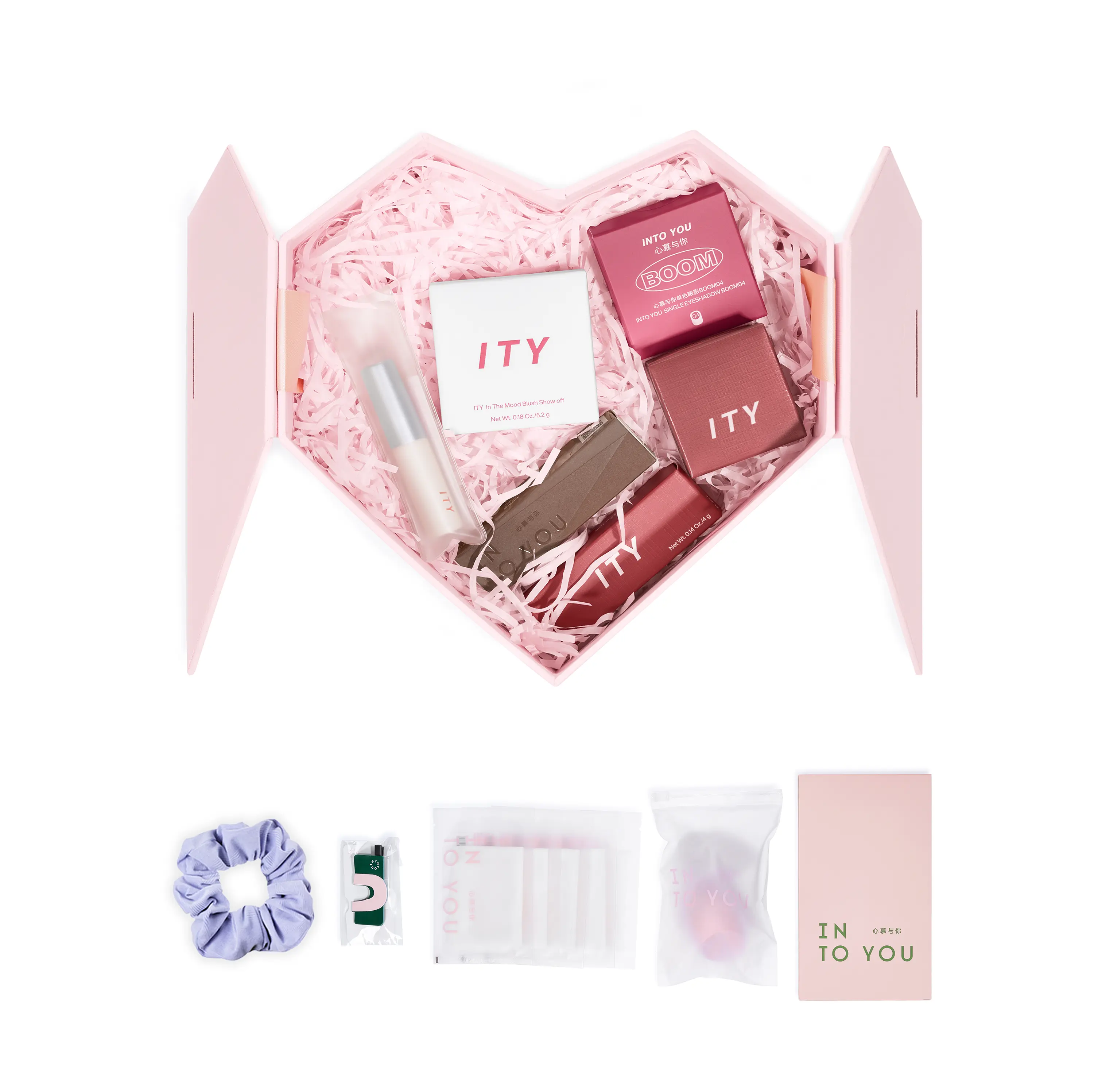 INTO YOU Pink Heart Gift Set 15pcs - Image 4