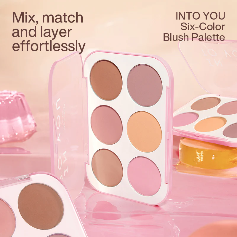 INTO YOU Six-color Blush Palette - Image 3