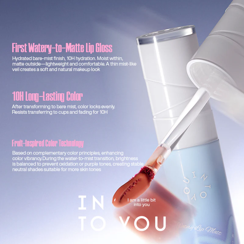 INTO YOU Watery Lip Matt - Custom Shade W725 - Image 5